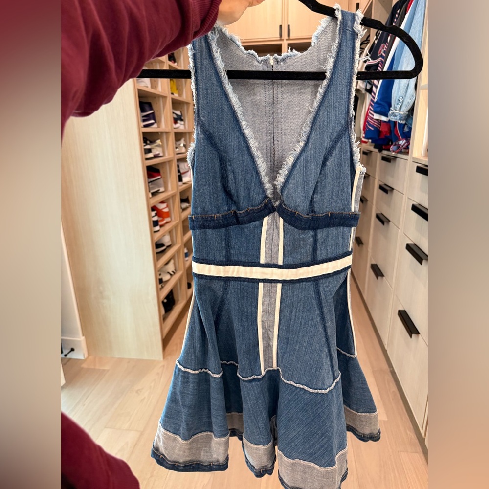 Dsquared denim mini dress